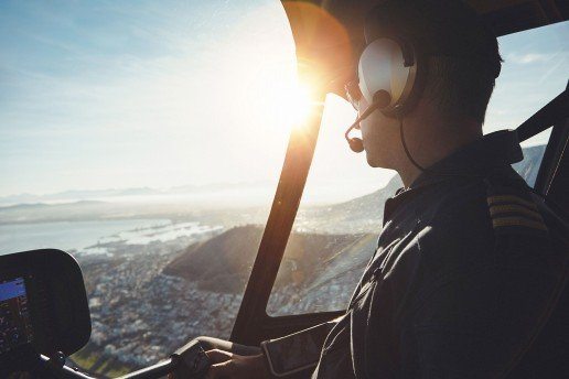 Dawn Heli Ride over Angkor